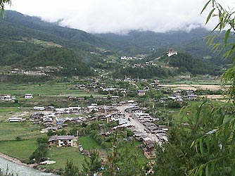Jakar town Bumthang