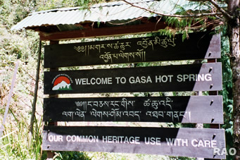 Gasa Hotspring