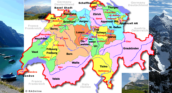 Swiss Map