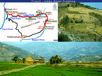Likhu map